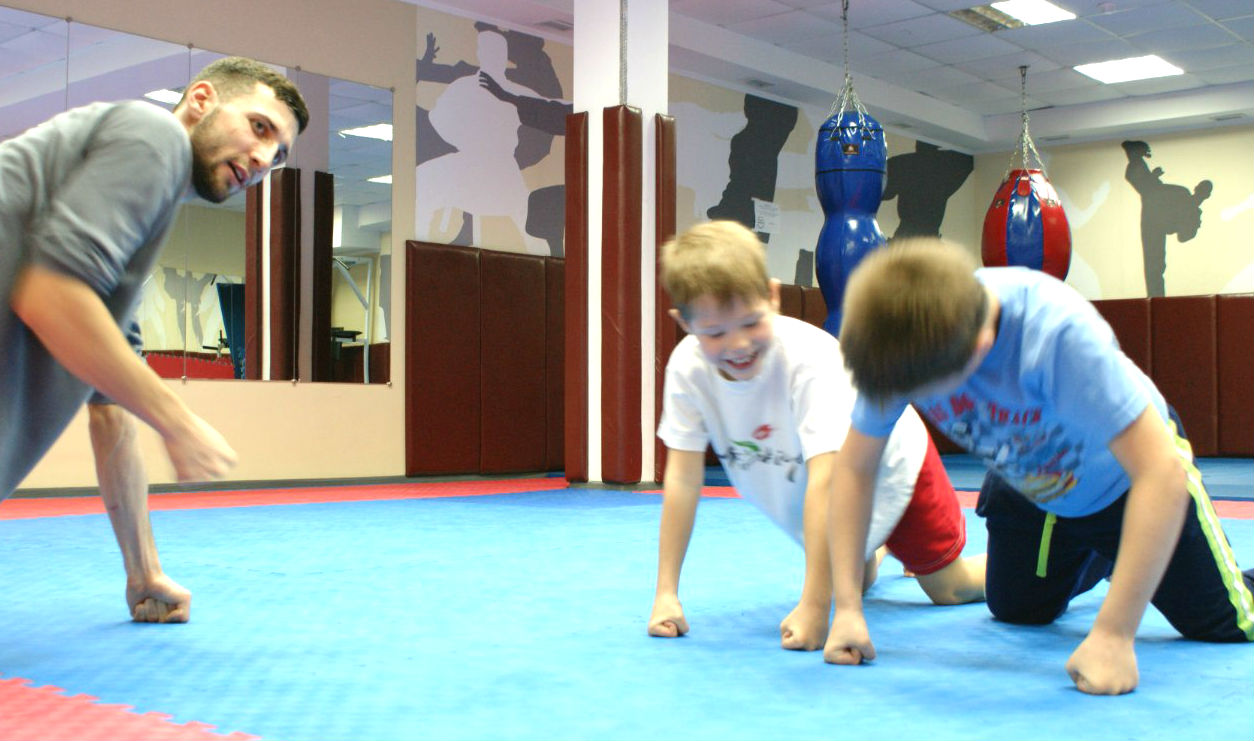 Занятия боксом для детей